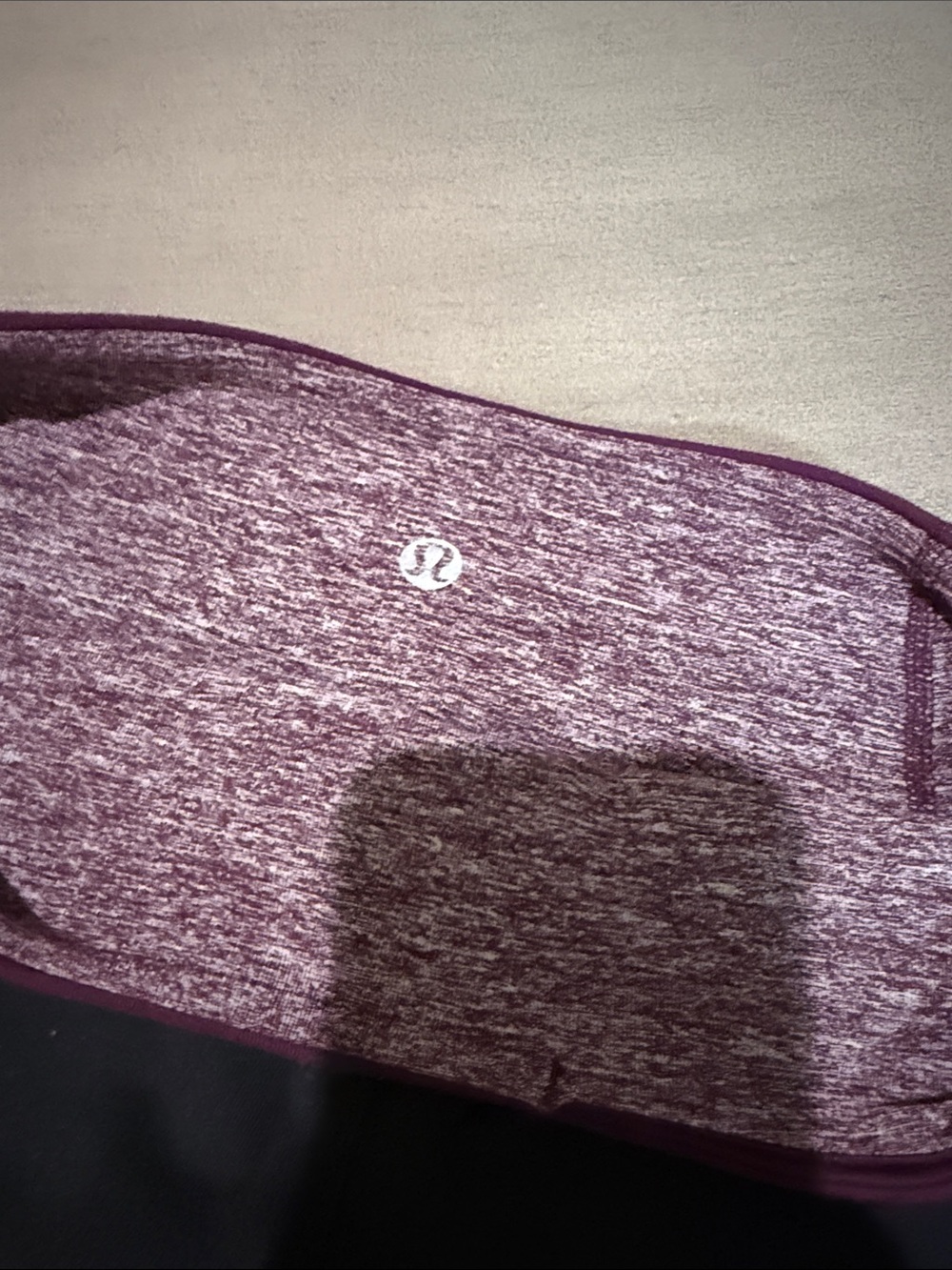 Lululemon Heathered Plum Pants  with Logo